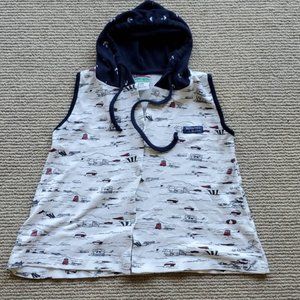 Bermuda tank top hoodie dress (2-3)